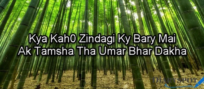 urdu shayari zindagi