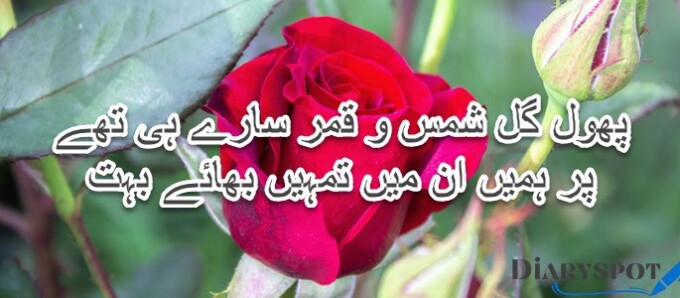 Rose Poetry in urdu text