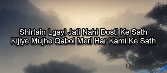 friends shayari
