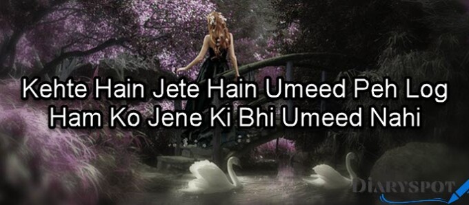 Umeed quotes in urdu attitude