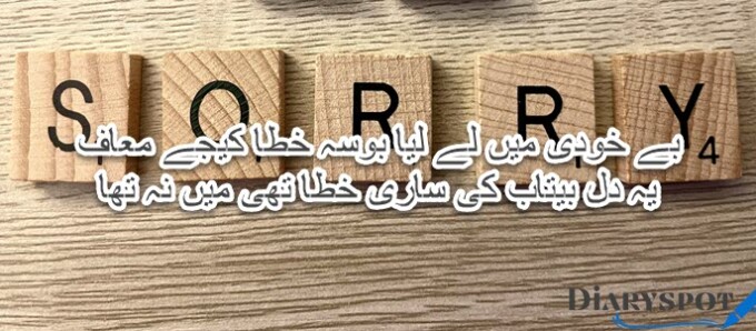 Sorry poetry for friend
