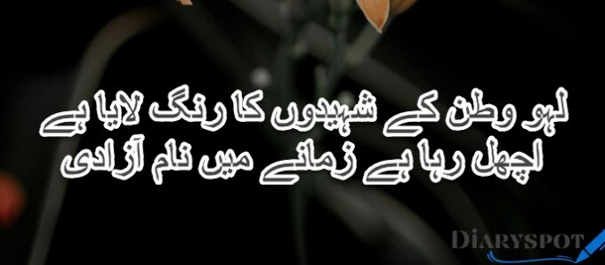 Pakistan 2 line poetry for girl