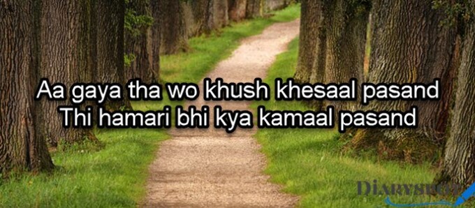 Gulzar Poetry in Urdu 2 line