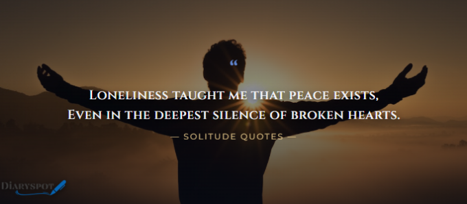 Sad Alone Poetry Quotes in English with Foggy Lake Background
